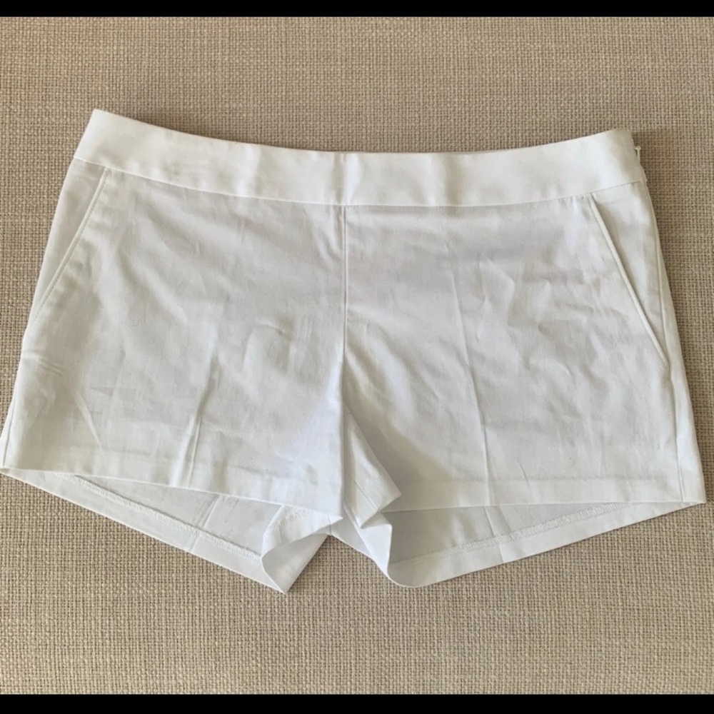 SOLD Express White Dress Shorts